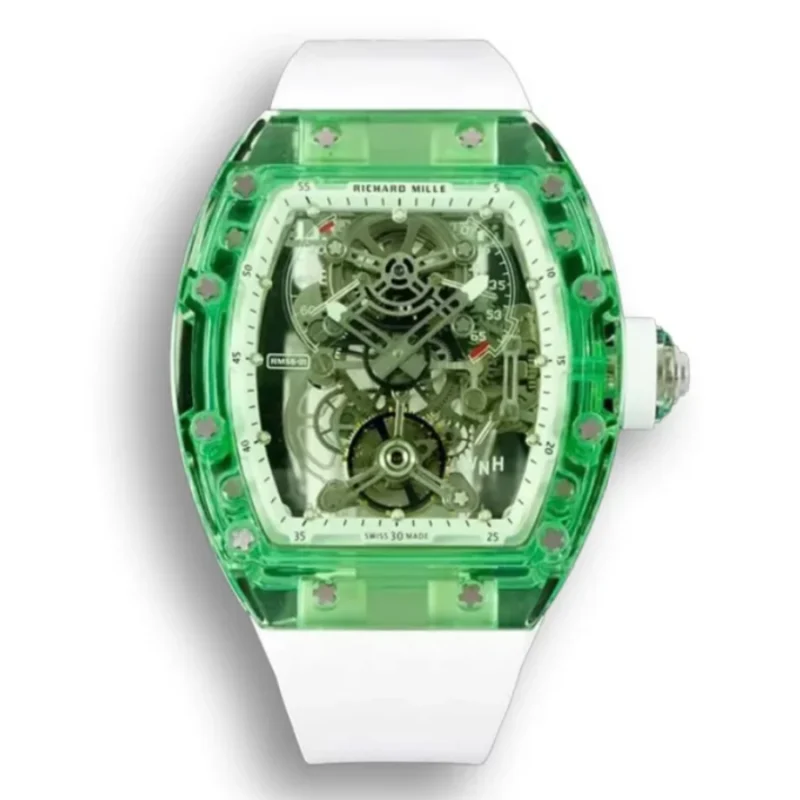 Home Mega-electronics 90 Richard Mille 35 01 Green Replica 3