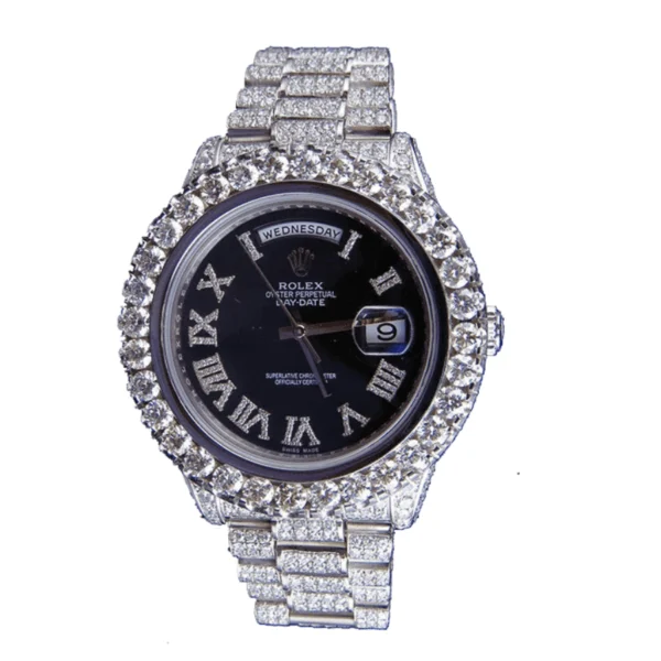 Rolex Day-Date 218239 Fully Iced Out