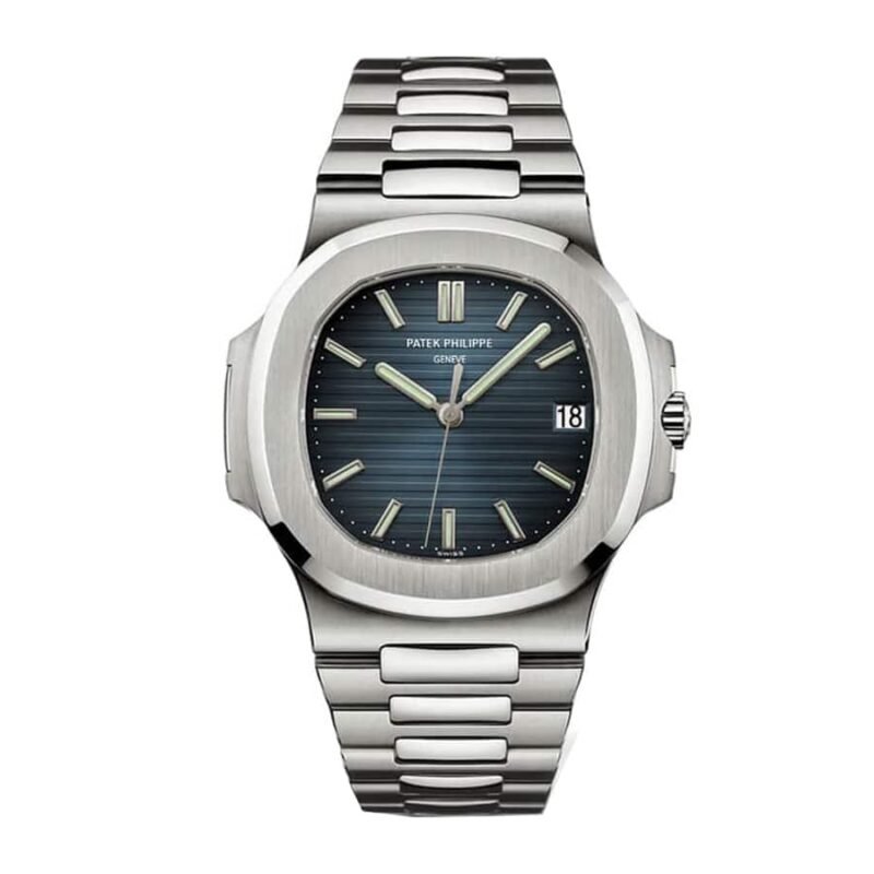 Home Mega-electronics 48 patek philippe nautilus steel 5711 lue dial replica