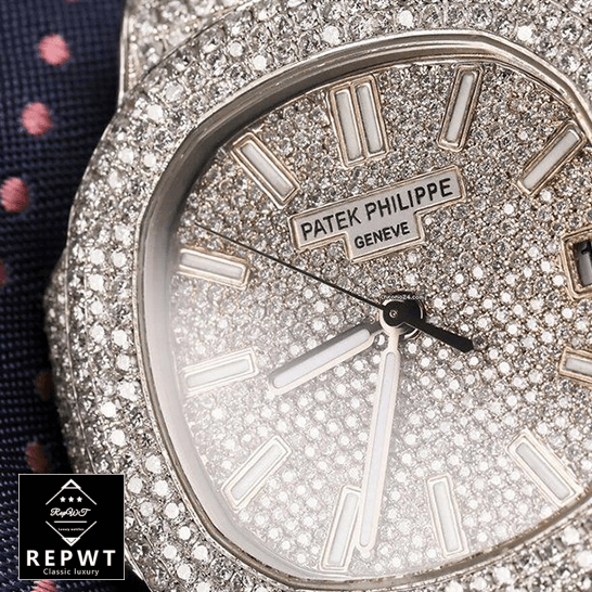 patek_philippe_nautilus_jumbo_white_dial_5719_10G_010_iced_out_replica_front-1