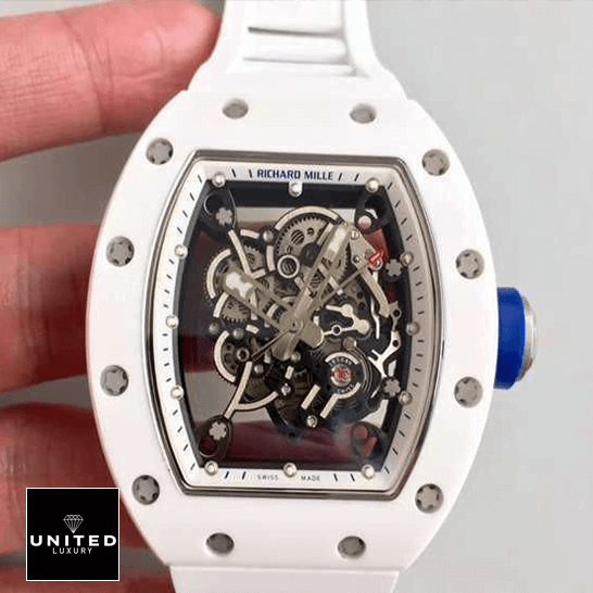 richard_mille_rM55_kV_white_ceramic_bubba_watson_japan_blue_skeleton_dial_m8215_replica_white_unitedluxurynet richard_mille_rM55_kV_white_ceramic_bubba_watson_japan_blue_skeleton_dial_m8215_replica_white_unitedluxurynet