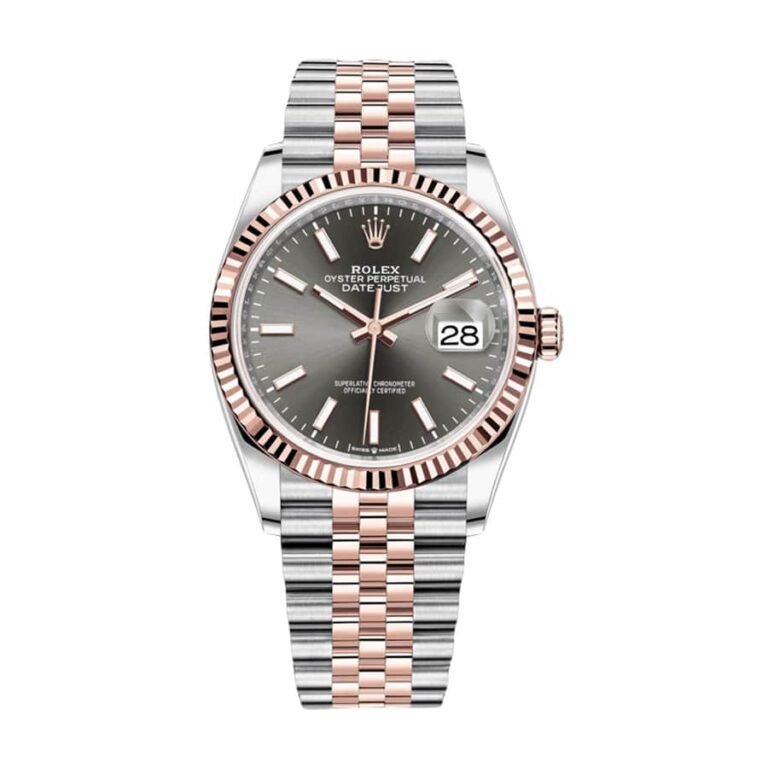 Home Mega-electronics 32 rolex datejust 126231 36mm steel gold automatic grey dial