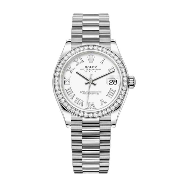 Home Mega-electronics 30 rolex datejust 31mm 278289rbr white gold and diamond automatic white dial