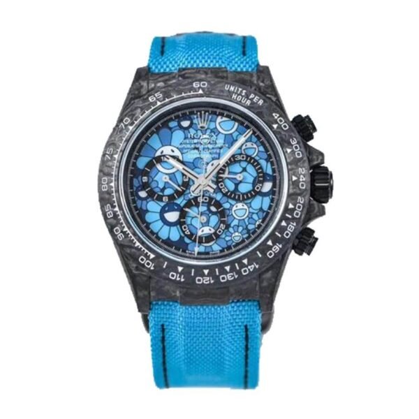 Rolex Daytona Cosmograph Blue Sun Flower Pattern Dial