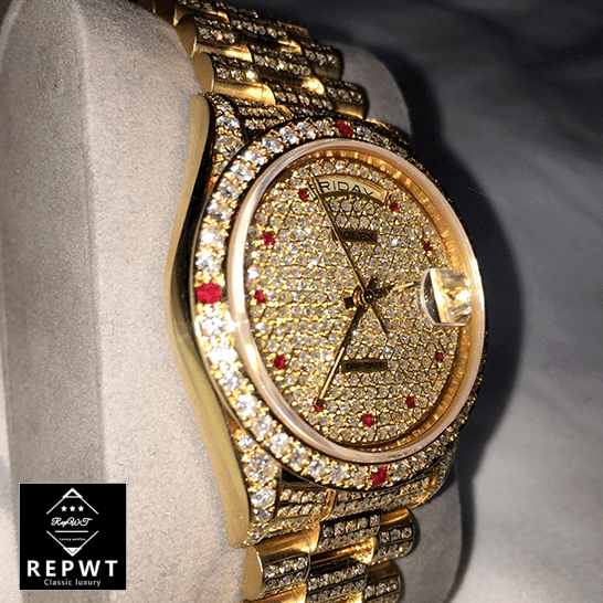 rolex_datejust_yellow_gold_diamond_dial_iced_out_116625_replica_left-1