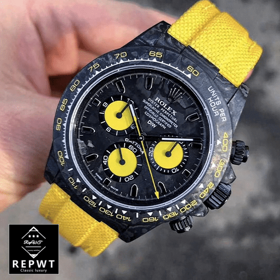 rolex_daytona_diw_ntpt_carbon_all_carbon_lemon_editon_front rolex_daytona_diw_ntpt_carbon_all_carbon_lemon_editon_front