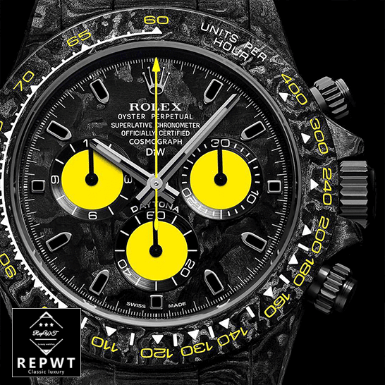 rolex_daytona_diw_ntpt_carbon_all_carbon_lemon_editon_front_close rolex_daytona_diw_ntpt_carbon_all_carbon_lemon_editon_front_close