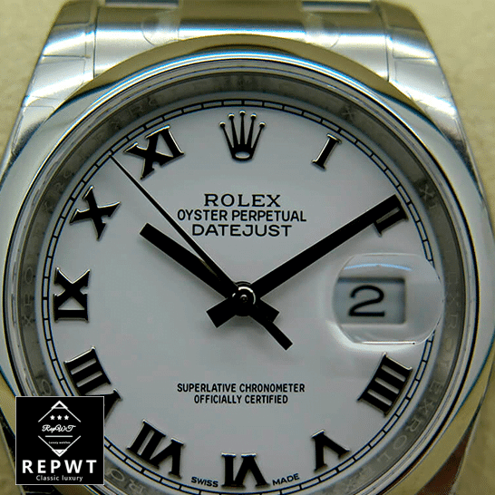rolex_oyster_perpetual_datejust_white_dial_116200_replica_front